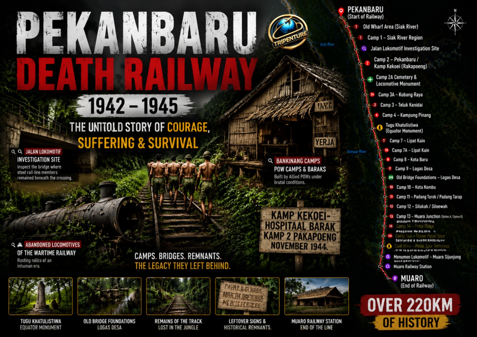 Pekanbaru Death Railway: My Journey Through Time and Shadows