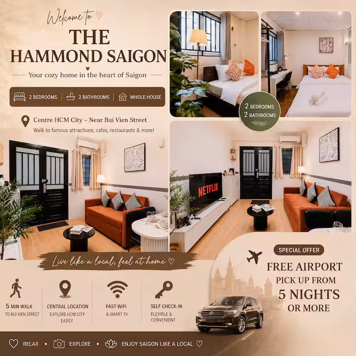 Private House by The Hammond Saigon